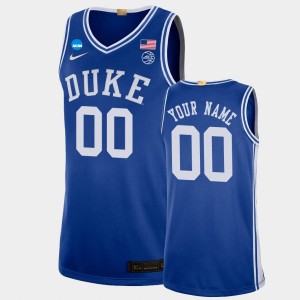 Trending] New Custom Duke Blue Devils Jersey Elite Gray