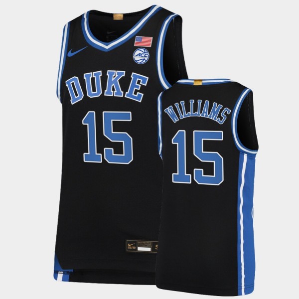 Men's Duke Blue Devils #15 Mark Williams Royal Authentic College Basketball  Jersey 471225-267
